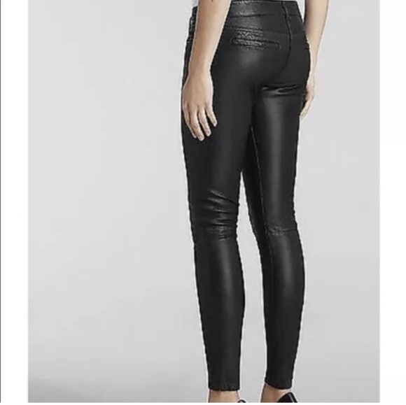 Allsaints Mauritius Leather Skinny Pants - Picture 2 of 8